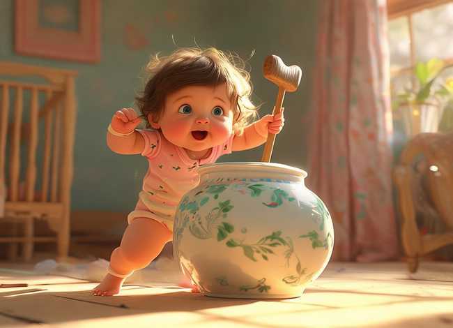 婴儿故事司马光砸缸（婴儿故事司马光砸缸教案）