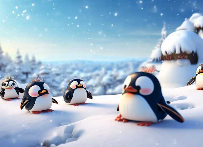 儿童故事企鹅的故事；有关企鹅的幼儿小故事