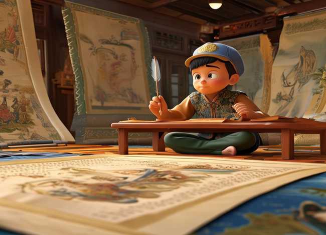 韦编三绝绘本故事;韦编三绝的故事主要内容 韦编三绝绘本故事;韦编三绝的故事主要内容