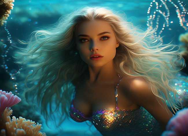 海底美人鱼的童话故事电影，海底的美人鱼的电影