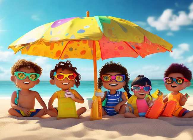 儿童动画防晒主题，儿童动画防晒主题怎么写