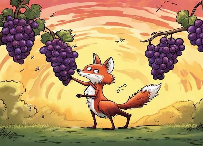 狐狸和葡萄故事书 - 狐狸和葡萄故事书内容简介