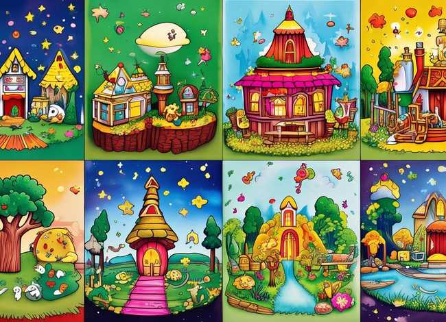 6张绘本故事画简单;6张绘本故事画简单又漂亮 6张绘本故事画简单;6张绘本故事画简单又漂亮