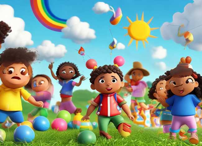 儿童开心卡通、儿童开心卡通图片