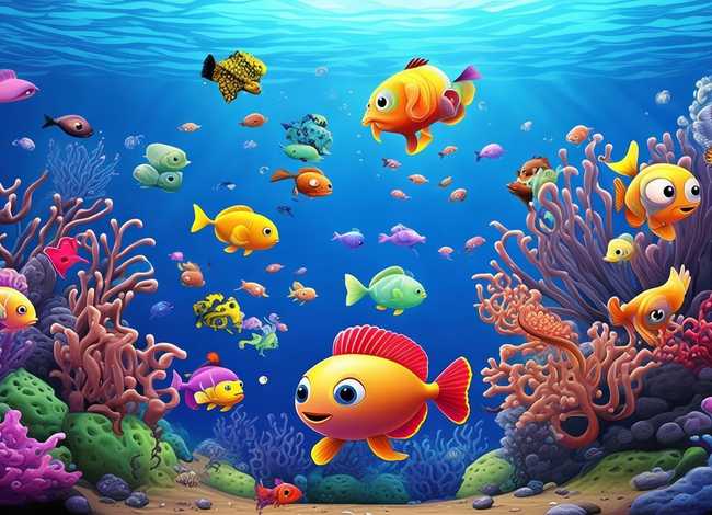 儿童故事大全海底的鱼 - 幼儿有趣的海底小故事