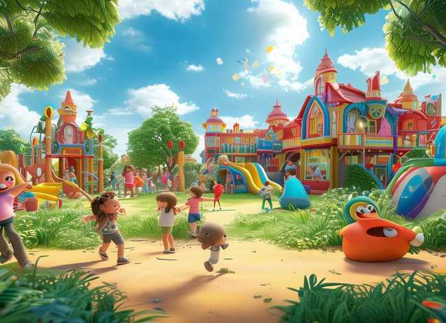 儿童故事游乐园 游乐园故事幼儿园