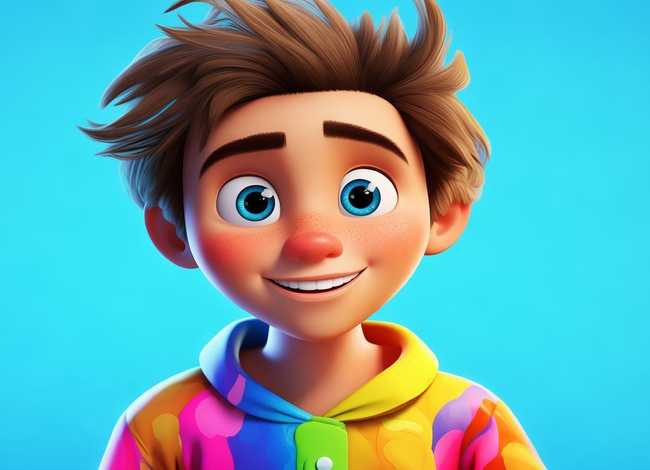 儿童动画男生，儿童动画男生头像