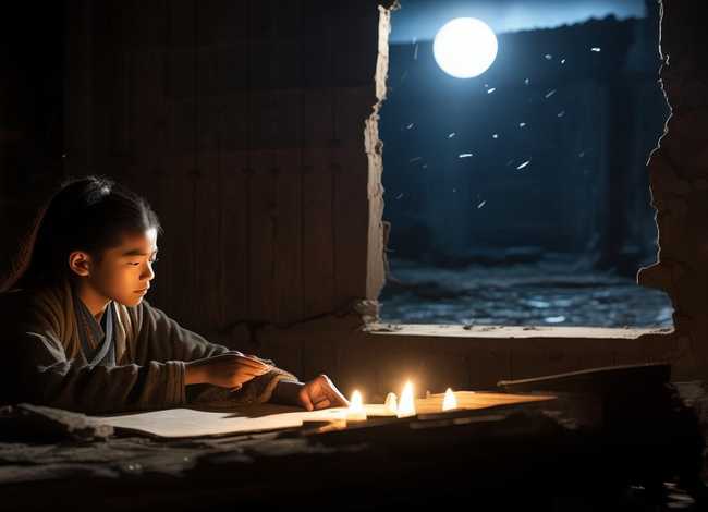 凿壁借光成语故事；凿壁借光成语故事演讲视频