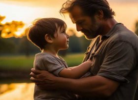 父爱 故事（父爱故事50字）