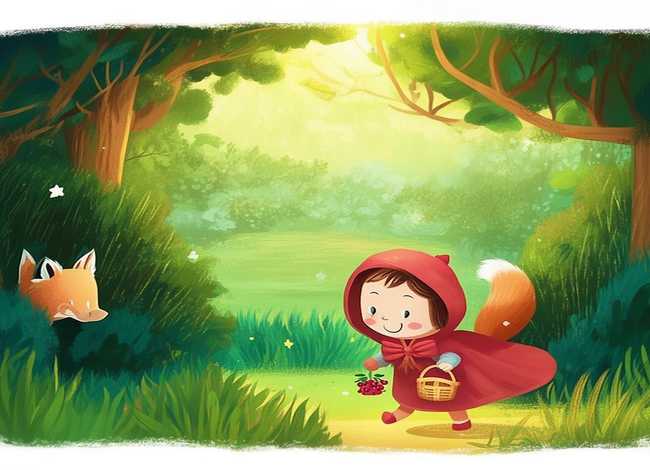 儿童版小红帽的故事、少儿故事小红帽的故事