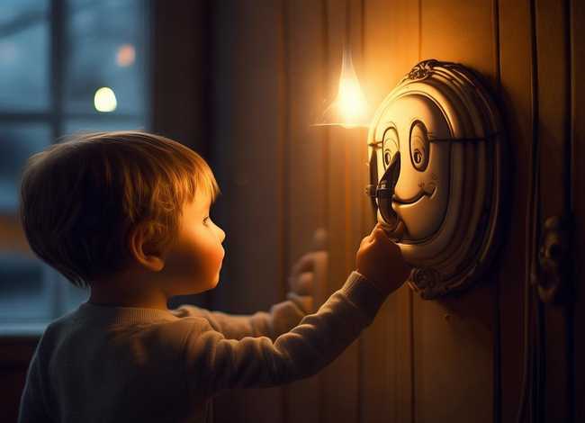 开关的故事绘本 开关灯的故事 开关的故事绘本 开关灯的故事