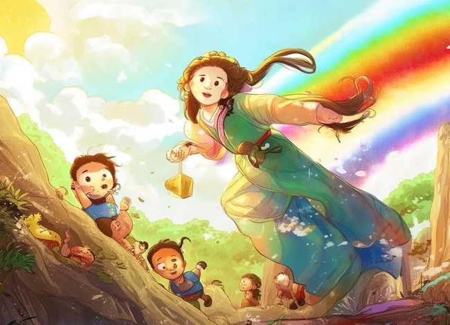 儿童故事女娲补天的故事（女娲补天的故事幼儿）