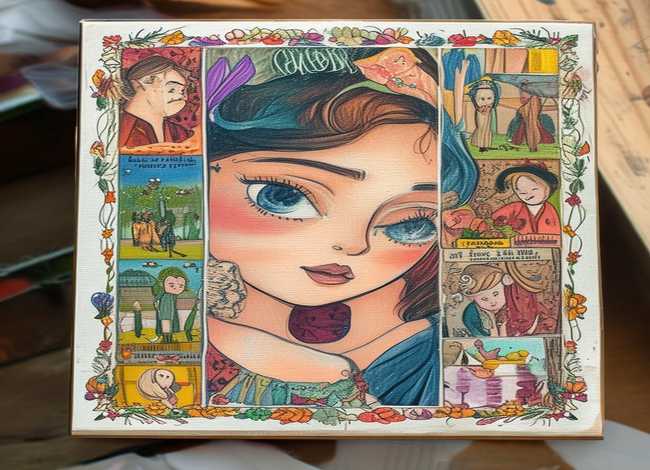 感人的故事手抄报（感人的故事手抄报竖着画）