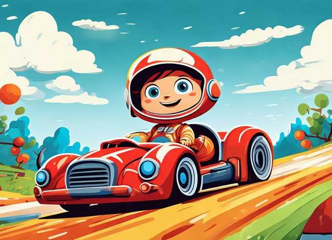 赛车故事儿童全集，关于赛车的幼儿故事