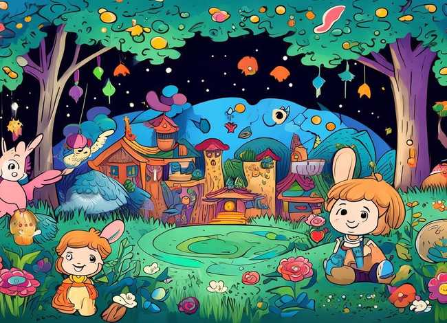 365儿童故事书模板，少儿故事365