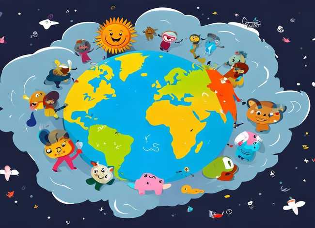 地球讲解儿童ppt；地球讲解儿童版