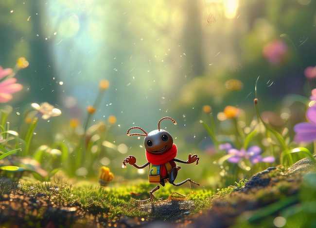 儿童故事小蚂蚁找春天；小蚂蚁找春天幼儿口头作文