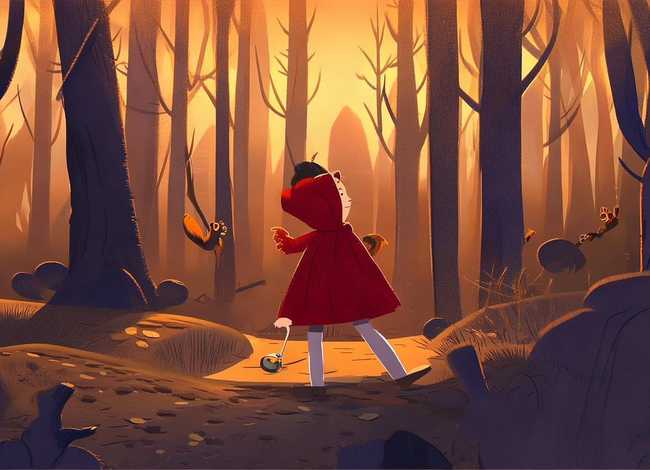 小红帽的故事完整版儿童英文版 小红帽的故事英文版视频