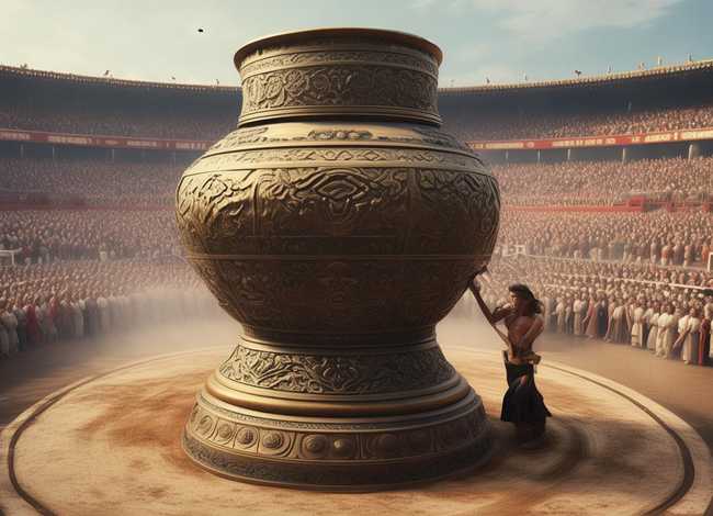 鼎的故事、赢荡举鼎的故事