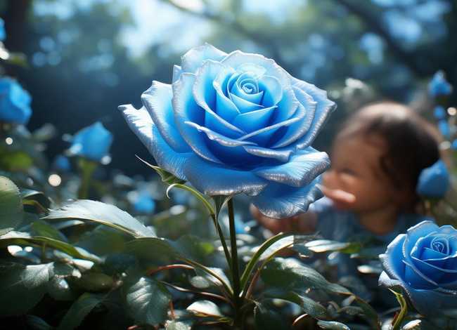 蓝色玫瑰的儿童故事 蓝色的玫瑰的故事