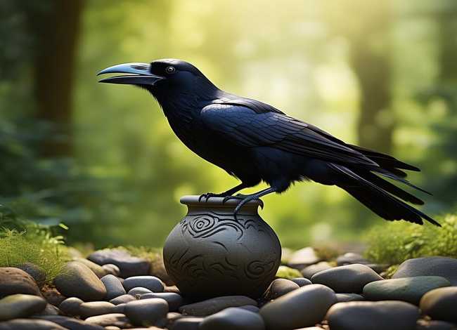 乌鸦喝水儿童故事演讲比赛 - 乌鸦喝水故事演讲视频大赛