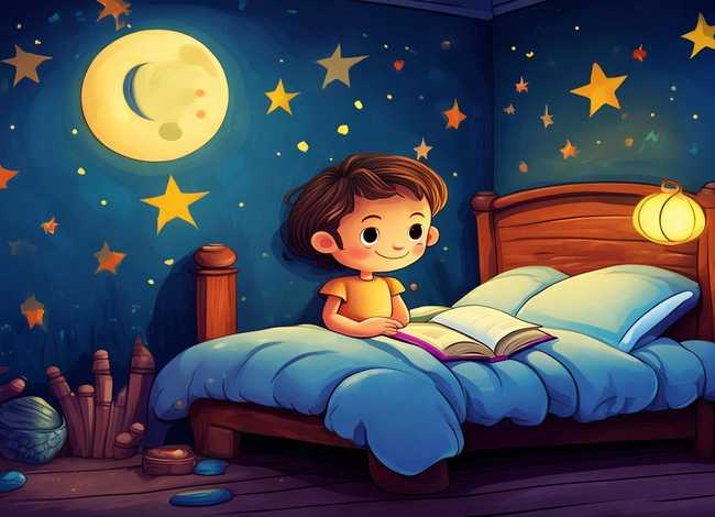 睡前小故事简笔画 - 睡前小故事简笔画图片