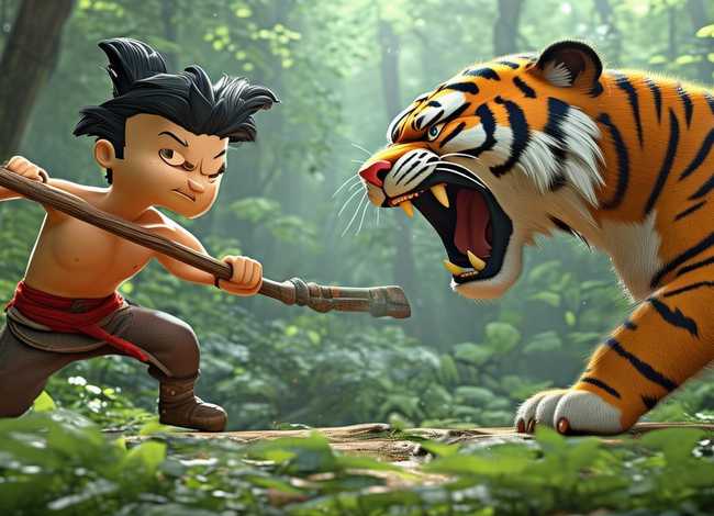 武松打虎故事儿童故事（少儿武松打虎故事）