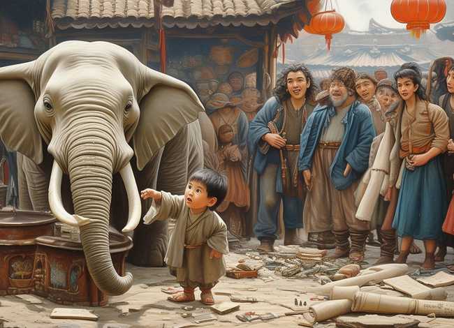 曹冲称象的故事儿童版；曹冲称象的故事完整版