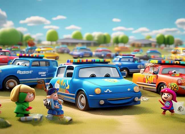 警车故事大全儿童版 - 警车幼儿故事大全集