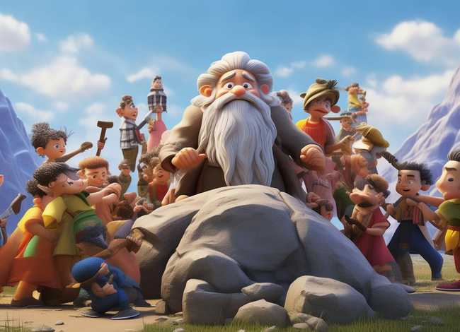 儿童故事愚公移山完整版；愚公移山的故事幼儿版