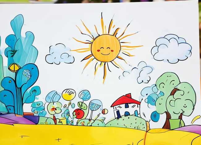 画家儿童画简笔画;画家儿童画简笔画图片 画家儿童画简笔画;画家儿童画简笔画图片