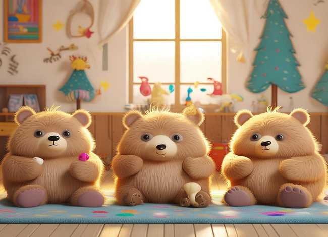 3岁小朋友三只熊的故事;幼儿三只小熊故事 3岁小朋友三只熊的故事;幼儿三只小熊故事