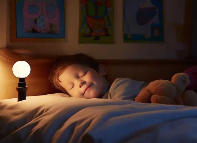 开灯睡觉的图片（开灯睡觉的图片大全）