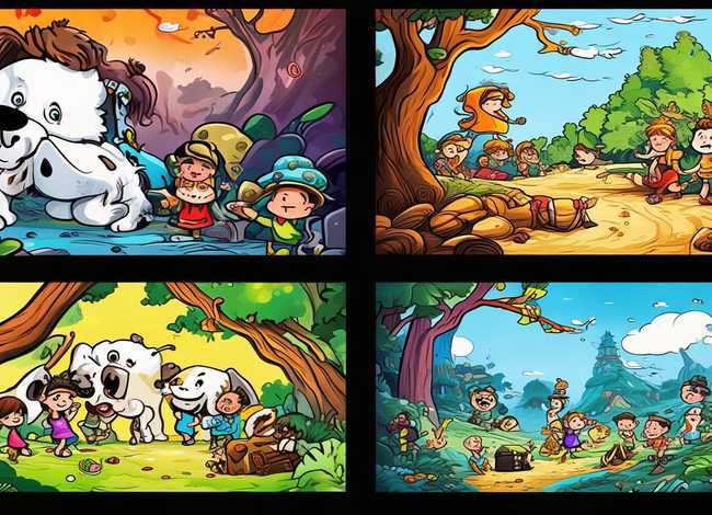 儿童连环画12张 - 儿童连环画12张怎么画