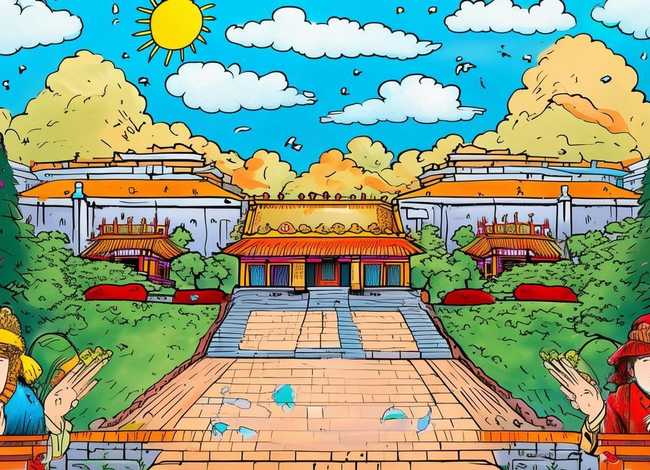 黄帝陵儿童绘画；黄帝陵儿童绘画图片