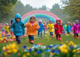 幼儿园春雨的故事，春雨的色彩幼儿园故事