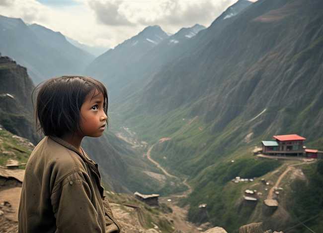 山区失学儿童感人故事 - 贫困山区孩子求学的感人故事