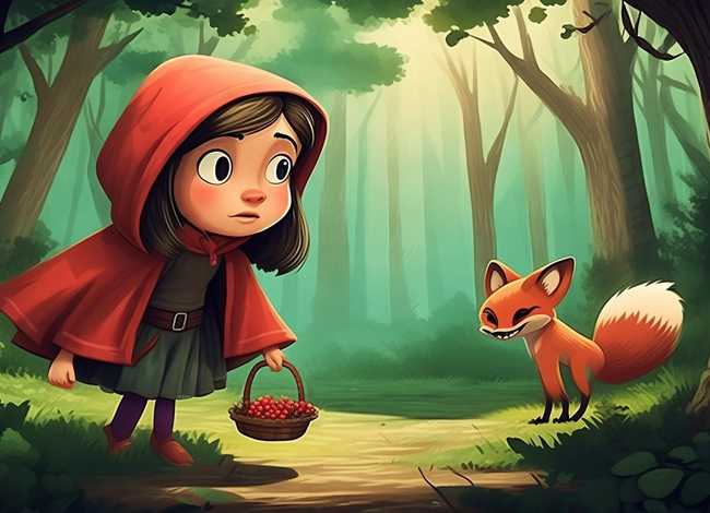 小红帽的故事完整版文字（小红帽的故事完整版文字版）