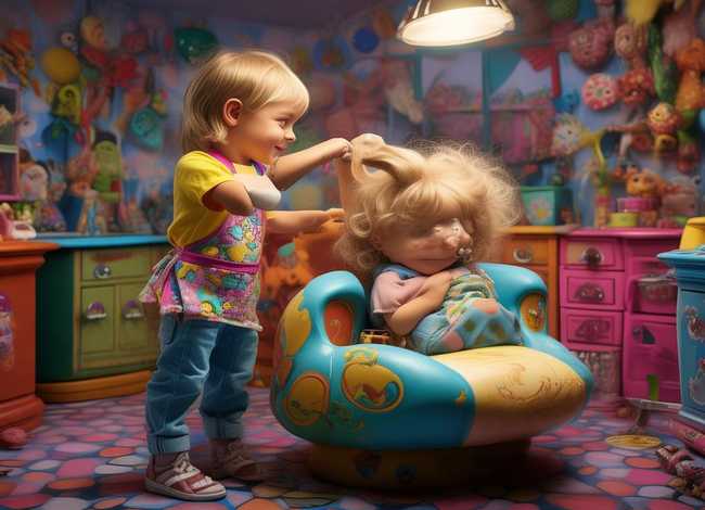 儿童理发师的故事（幼儿故事理发师的奇遇）