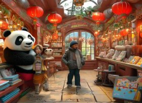 熊猫百货商店绘本故事（熊猫的百货商店绘本故事）