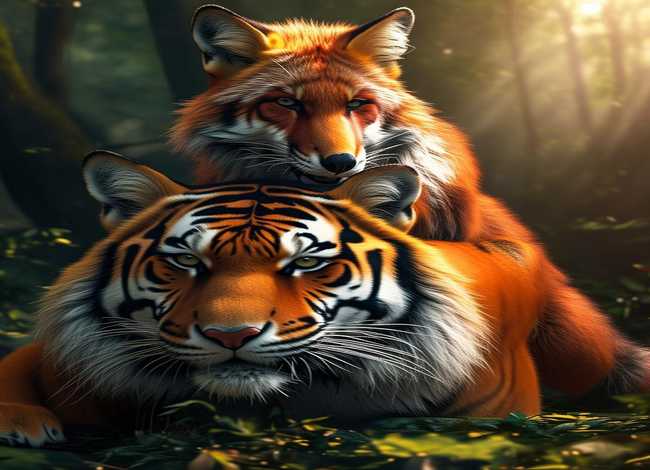 狐假虎威故事表演视频 狐假虎威故事表演视频一等奖