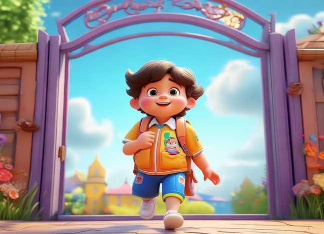 小娃娃上学故事；小娃娃上学故事视频