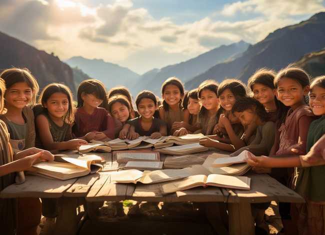 山区儿童的感人故事、山区孩子感人的故事