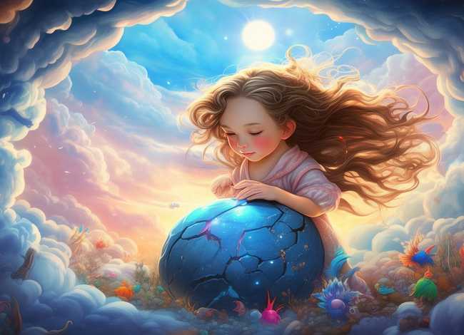 女娲补天儿童故事版简短小故事、女娲补天的简短小故事