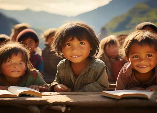 山区儿童读书的感人故事 - 山区孩子感人的故事