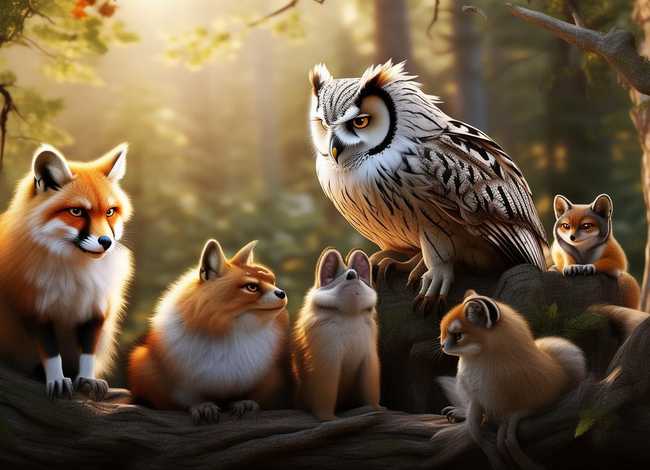 寓言故事主题绘画 寓言故事主题绘画图片