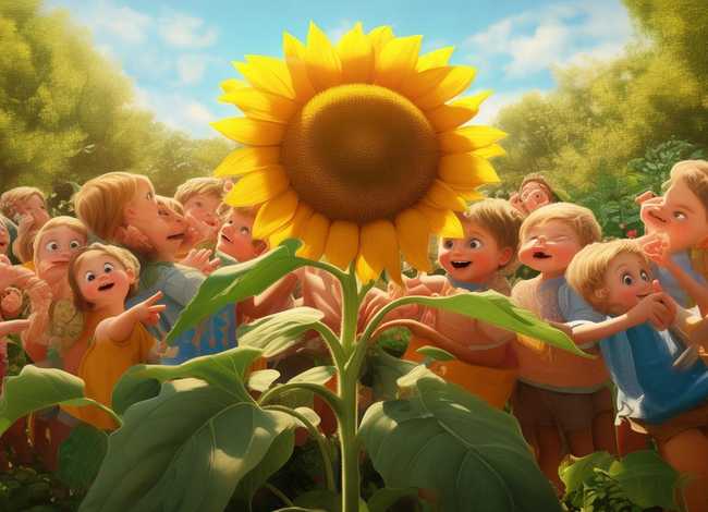 向日葵的小故事幼儿、关于向日葵的幼儿小故事
