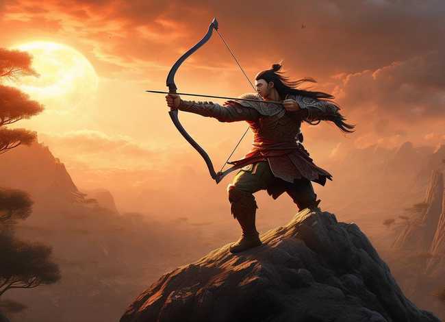 宝宝巴士后羿射日的故事；故事后羿射日的故事