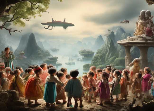 儿童中国神话故事诵读；中国神话故事朗诵