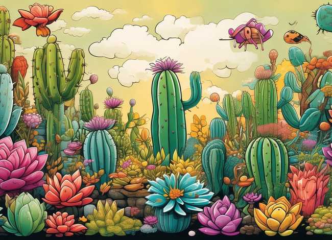 多肉植物绘本故事，多肉植物绘本故事内容